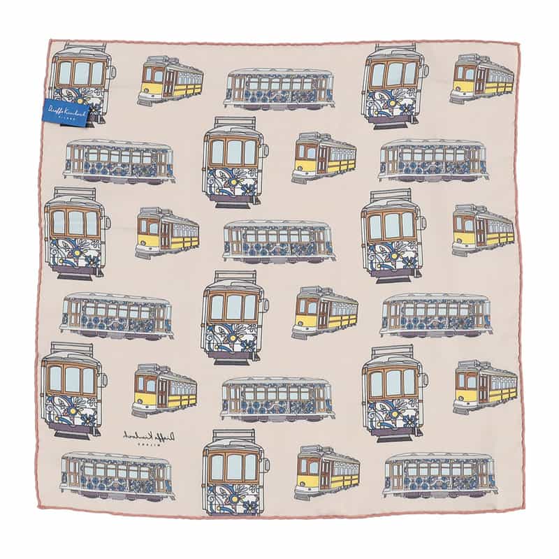 DIEFFE KINLOCH ポケットチーフ BEIGE