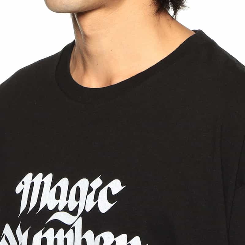 MAGIC NUMBER MAGIC NUMBER X BEDWIN & THE HEARTBREAKERS 限定プリントTシャツ BLACK