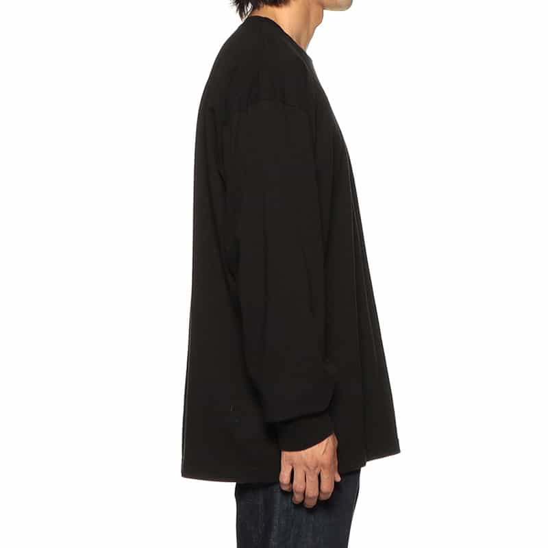 MAGIC NUMBER MAGIC NUMBER X BEDWIN & THE HEARTBREAKERS バーニーズ ニューヨーク限定バックプリントロングスリーブカットソー BLACK