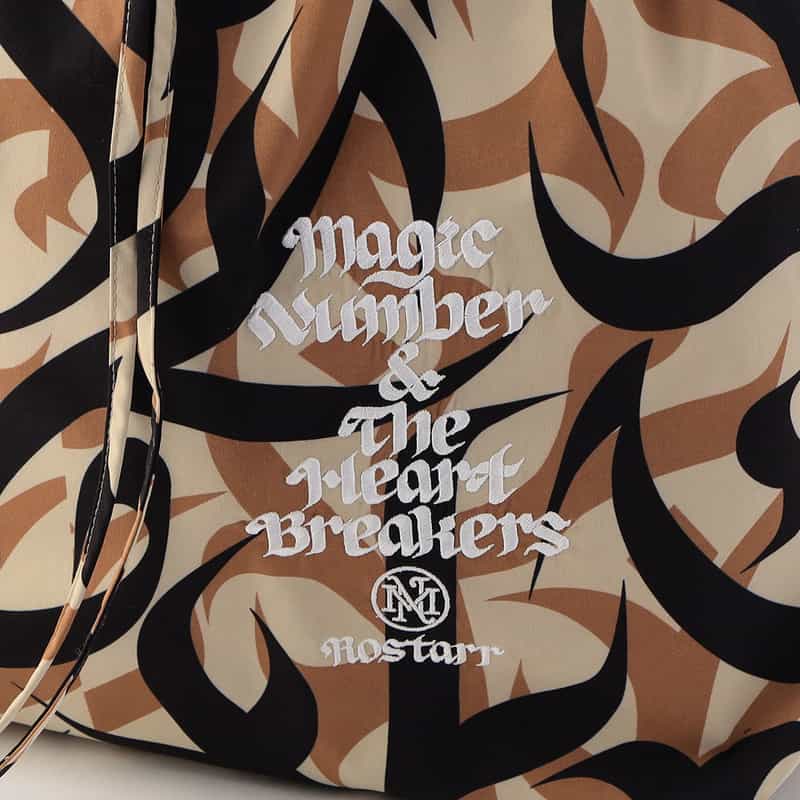 MAGIC NUMBER MAGIC NUMBER X BEDWIN & THE HEARTBREAKERS 限定カモフラージュ柄ショルダーバッグ BROWN