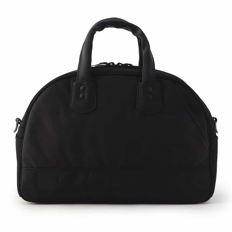 RAMIDUS RAMIDUS＜ラミダス＞ショルダーベルト付ボストンバッグ BLACK