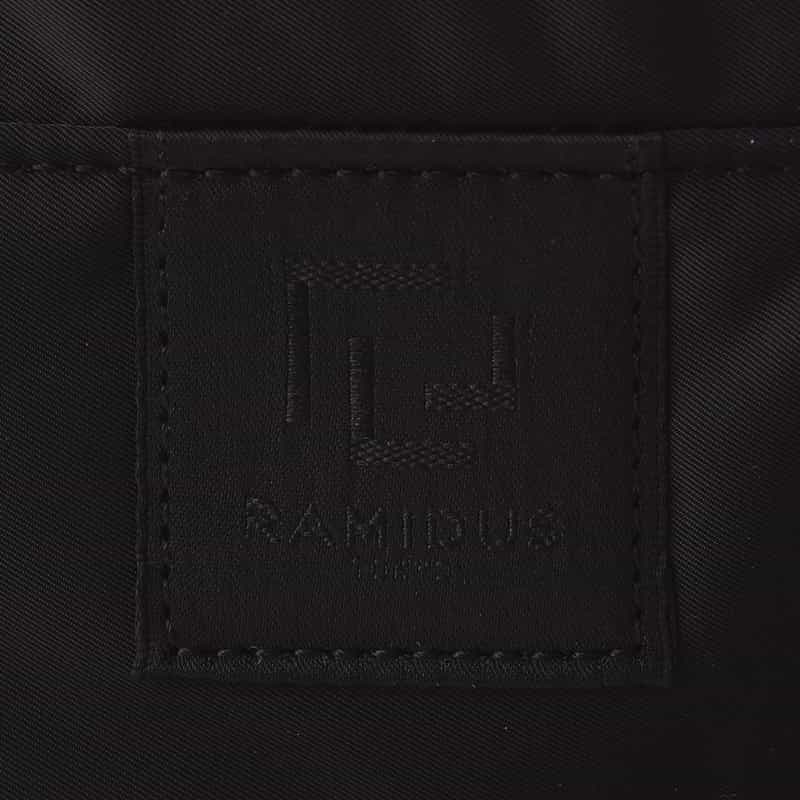 RAMIDUS RAMIDUS＜ラミダス＞ショルダーベルト付ミニボストンバッグ BLACK
