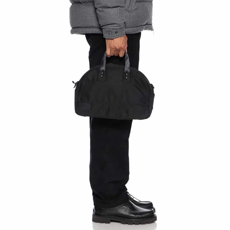 RAMIDUS RAMIDUS＜ラミダス＞ショルダーベルト付ミニボストンバッグ BLACK