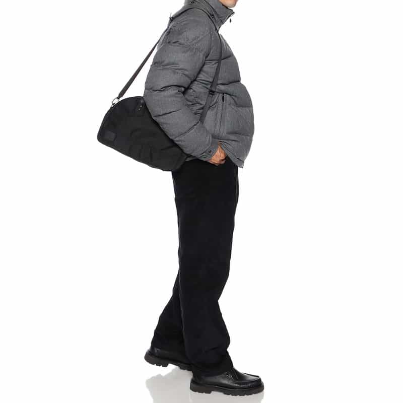 RAMIDUS RAMIDUS＜ラミダス＞ショルダーベルト付ミニボストンバッグ BLACK