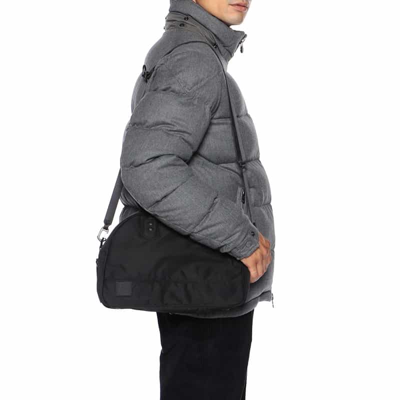 RAMIDUS RAMIDUS＜ラミダス＞ショルダーベルト付ミニボストンバッグ BLACK