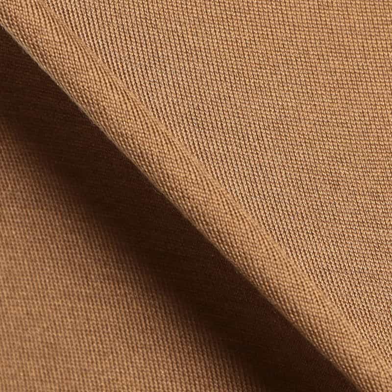 FILIPPO DE LAURENTIIS バーニーズ ニューヨーク限定モックネックニットプルオーバー CAMEL