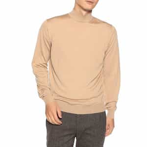 バーニーズ　ニューヨーク限定モックネックニットプルオーバー