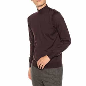 バーニーズ　ニューヨーク限定モックネックニットプルオーバー