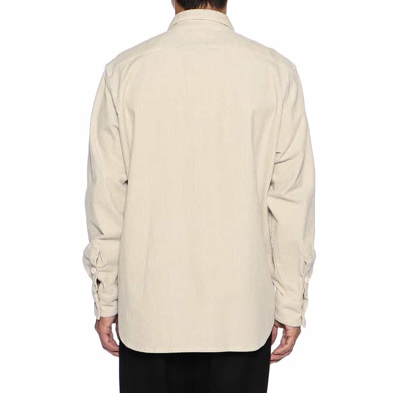 BAGUTTA コーデュロイシャツ BEIGE