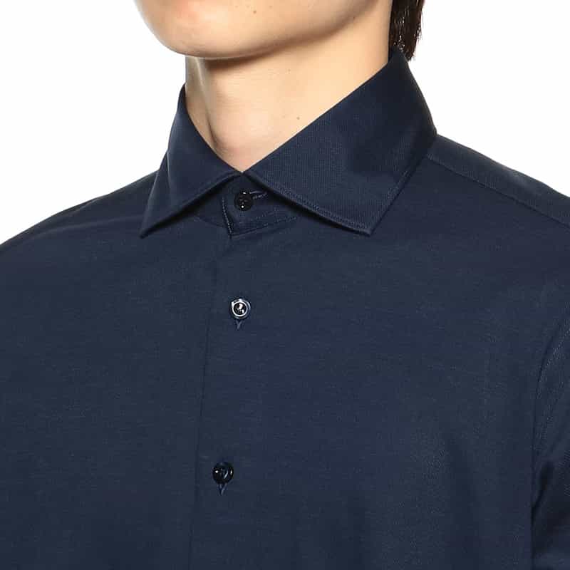 CATARISANO ジャージーシャツ NAVY