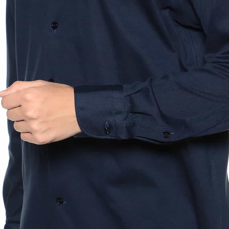 CATARISANO ジャージーシャツ NAVY