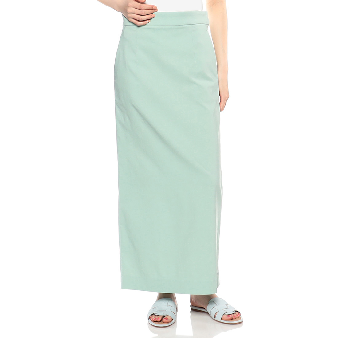 ウォッシャブルIラインスカート