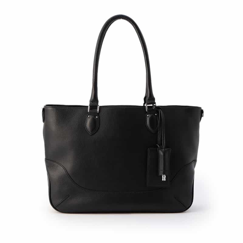 PELLE MORBIDA レザートートバッグ BLACK