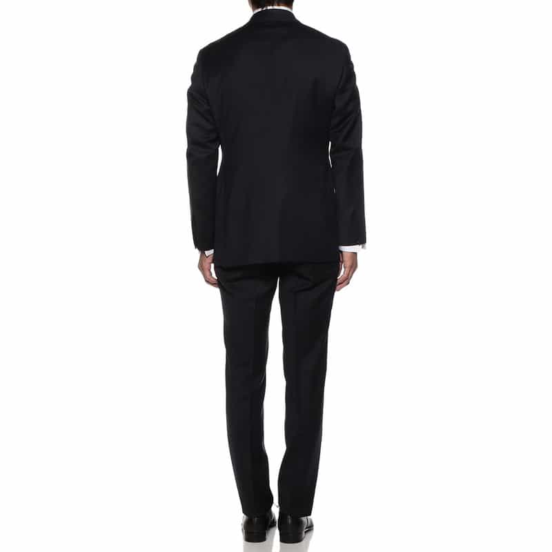 BARNEYS NEW YORK ライトフランネルスーツ NAVY