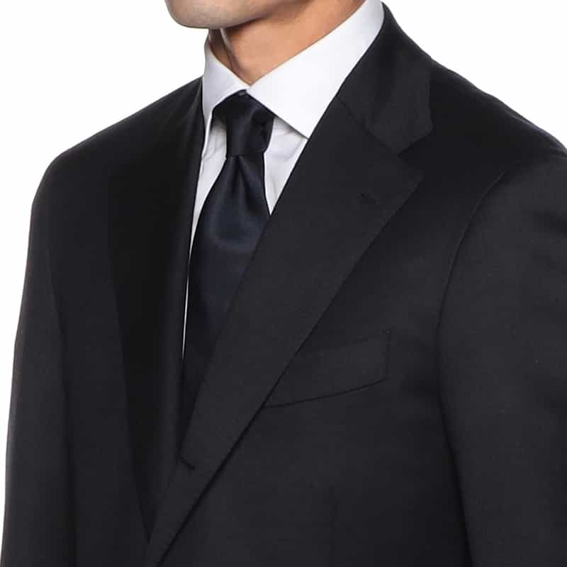 BARNEYS NEW YORK ライトフランネルスーツ NAVY