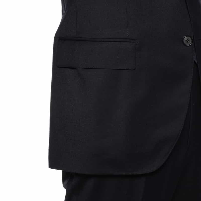 BARNEYS NEW YORK ライトフランネルスーツ NAVY