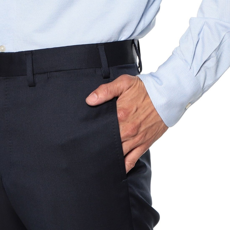 BARNEYS NEW YORK ”MANHATTAN” スーツ NAVY