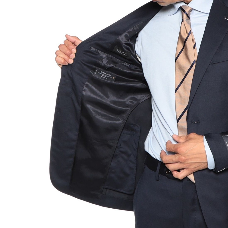 BARNEYS NEW YORK ”MANHATTAN” スーツ NAVY