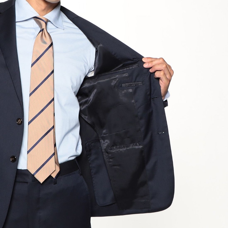 BARNEYS NEW YORK ”MANHATTAN” スーツ NAVY