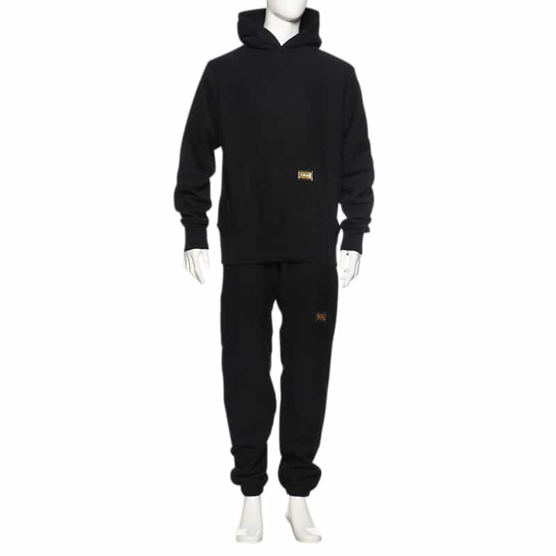 ADVISORY BOARD CRYSTALS スエットパーカー BLACK