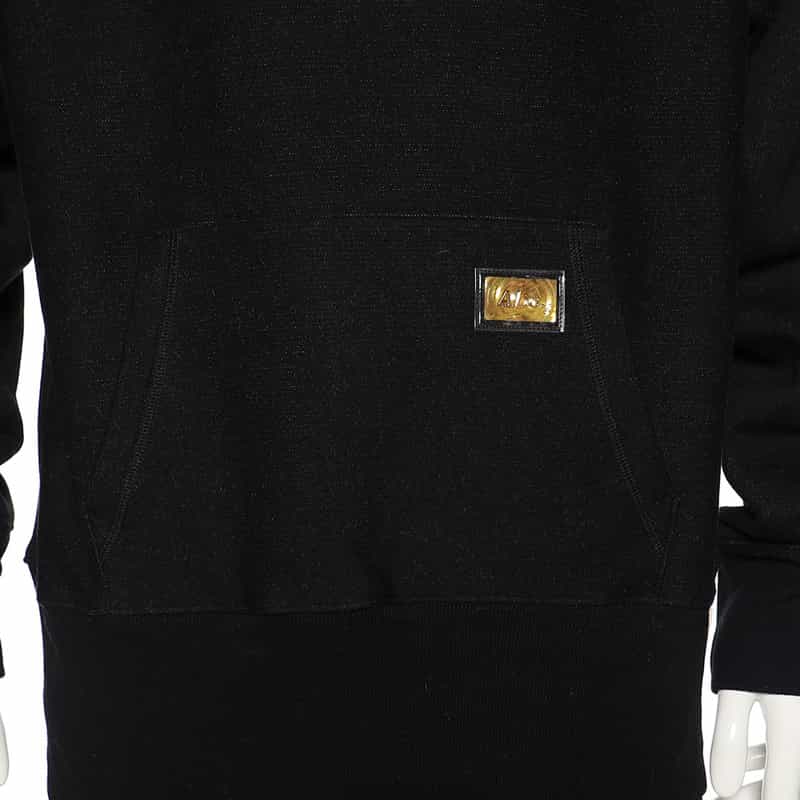 ADVISORY BOARD CRYSTALS スエットパーカー BLACK