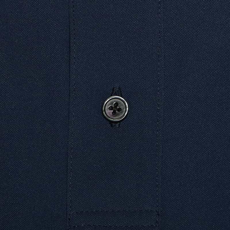 BARNEYS NEW YORK 鹿の子ポロシャツ NAVY