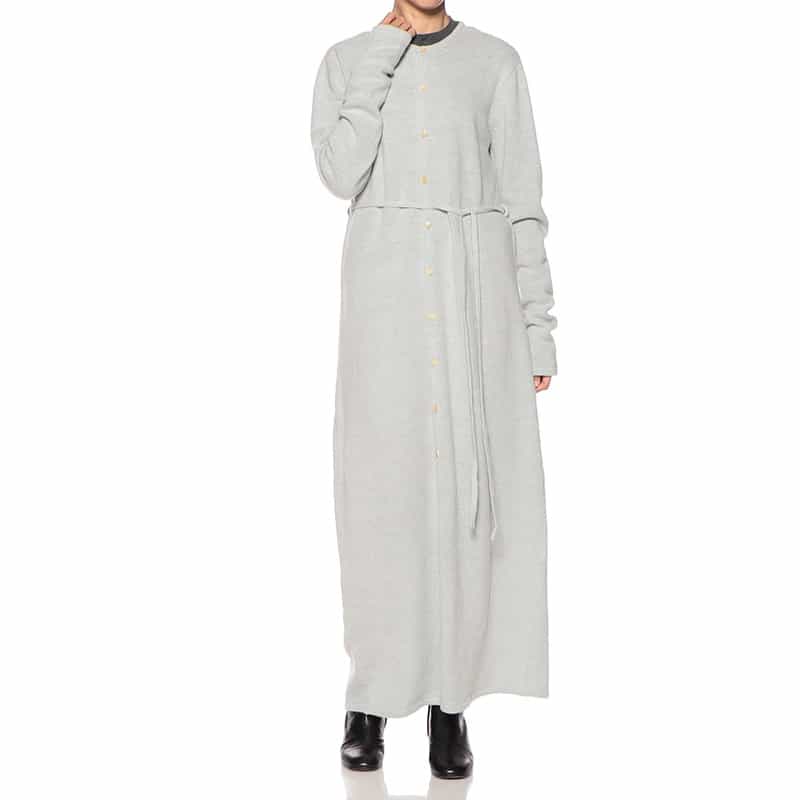 AURALEE ロングニットドレス LIGHT BLUE