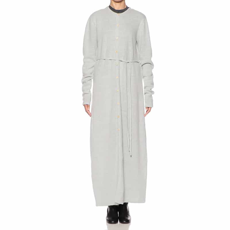 AURALEE ロングニットドレス LIGHT BLUE