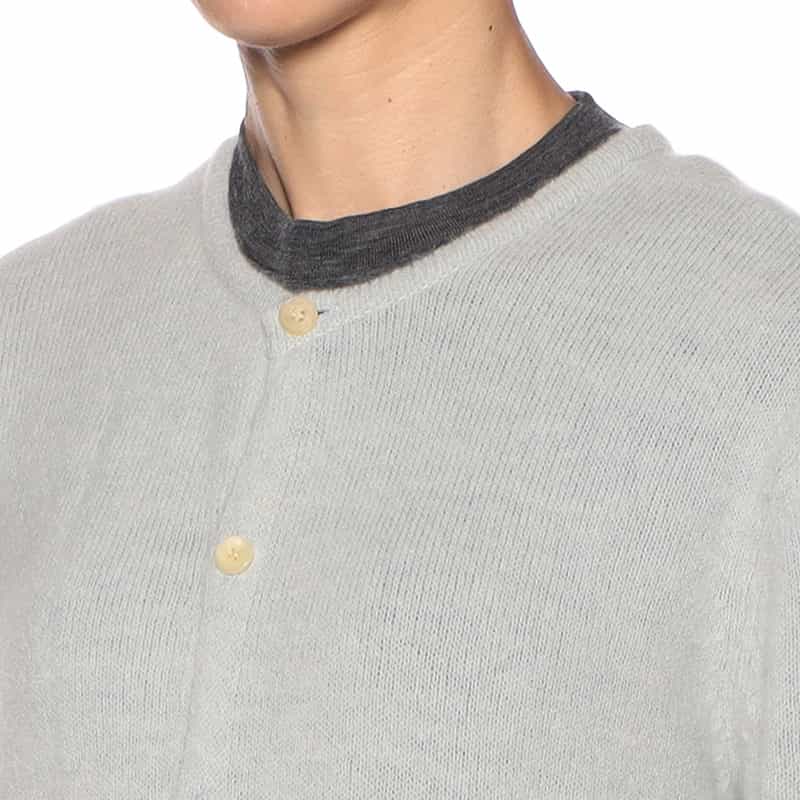 AURALEE ロングニットドレス LIGHT BLUE