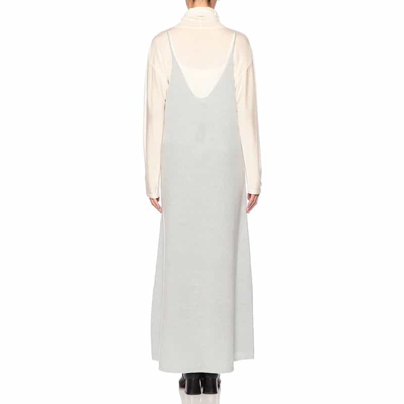 AURALEE ニットキャミソールドレス LIGHT BLUE