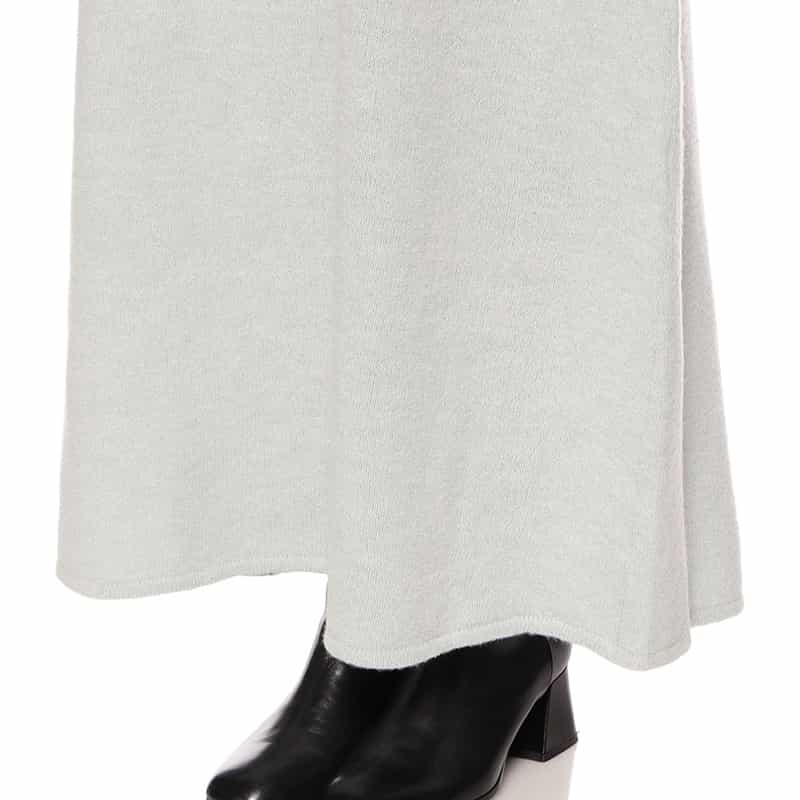 AURALEE ニットキャミソールドレス LIGHT BLUE