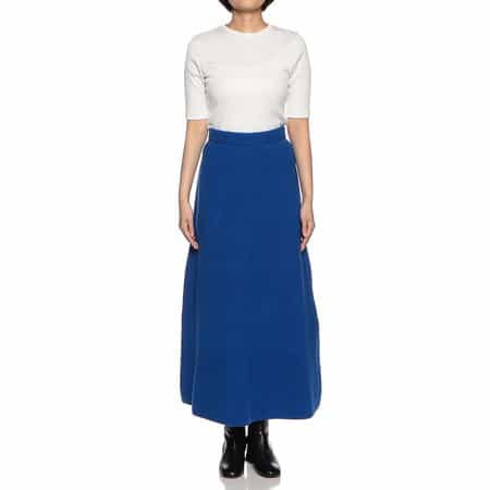 オーラリー auralee ロングスカート　リブニット AURALEE(オーラリー) WOOL RECYCLE POLYESTER HIGH GAUGE RIB