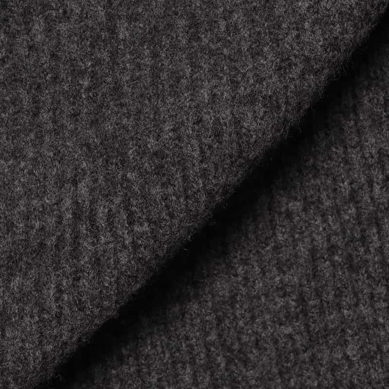 AURALEE リブニットスカート GRAY