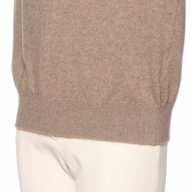 AURALEE カシミヤ タートルネックニットプルオーバー BROWN