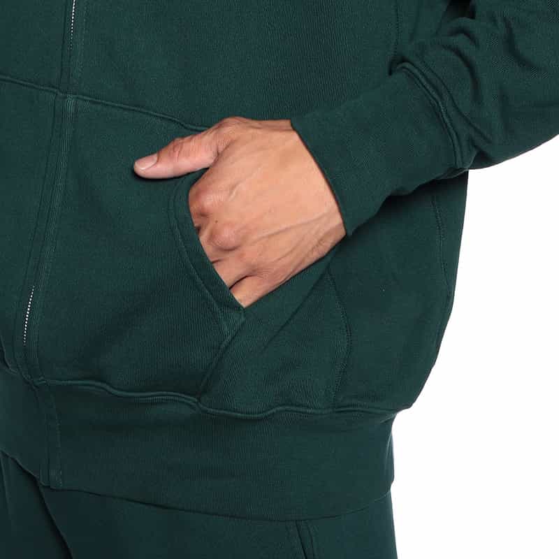 LES TIEN セットアップスエットパーカー GREEN