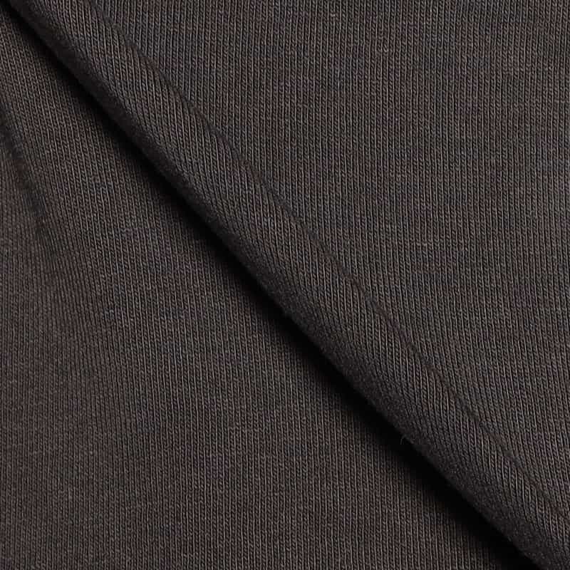 LES TIEN モックネックロングスリーブTシャツ DARK GRAY