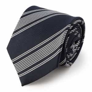 ストライプ柄タイ