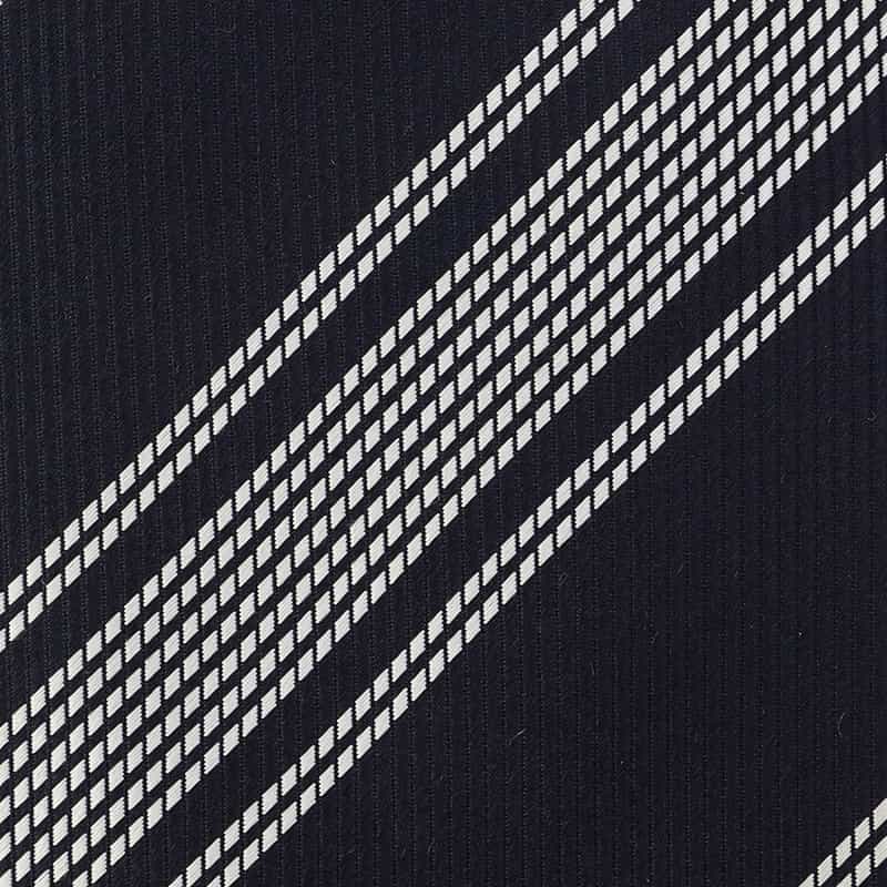 BARNEYS NEW YORK ストライプ柄タイ NAVY