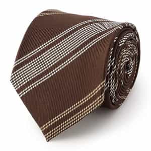 ストライプ柄タイ