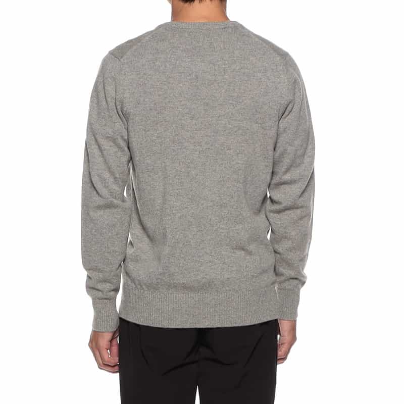 BARNEYS NEW YORK カシミヤニットプルオーバー GRAY