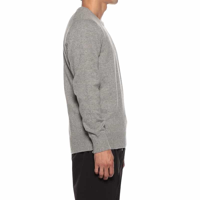 BARNEYS NEW YORK カシミヤニットプルオーバー GRAY