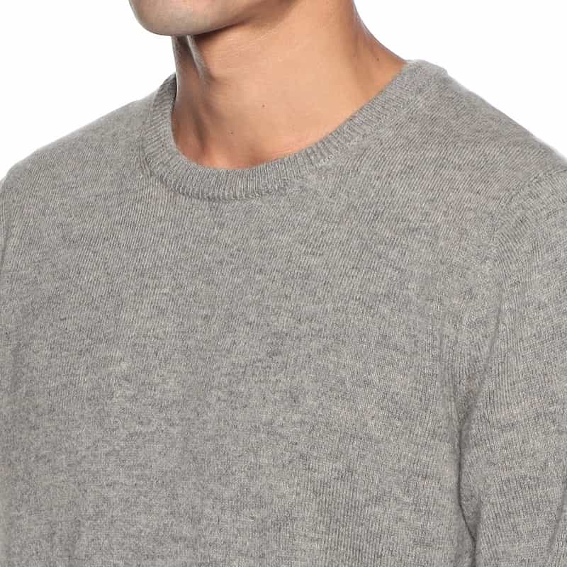 BARNEYS NEW YORK カシミヤニットプルオーバー GRAY