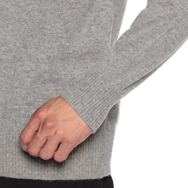 BARNEYS NEW YORK カシミヤニットプルオーバー GRAY