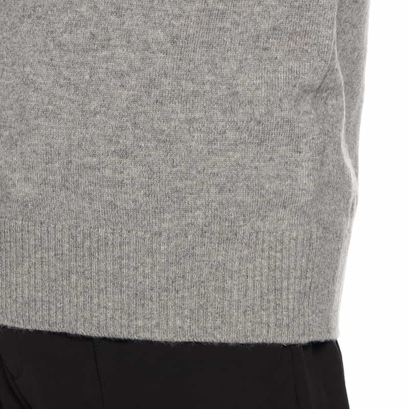 BARNEYS NEW YORK カシミヤニットプルオーバー GRAY