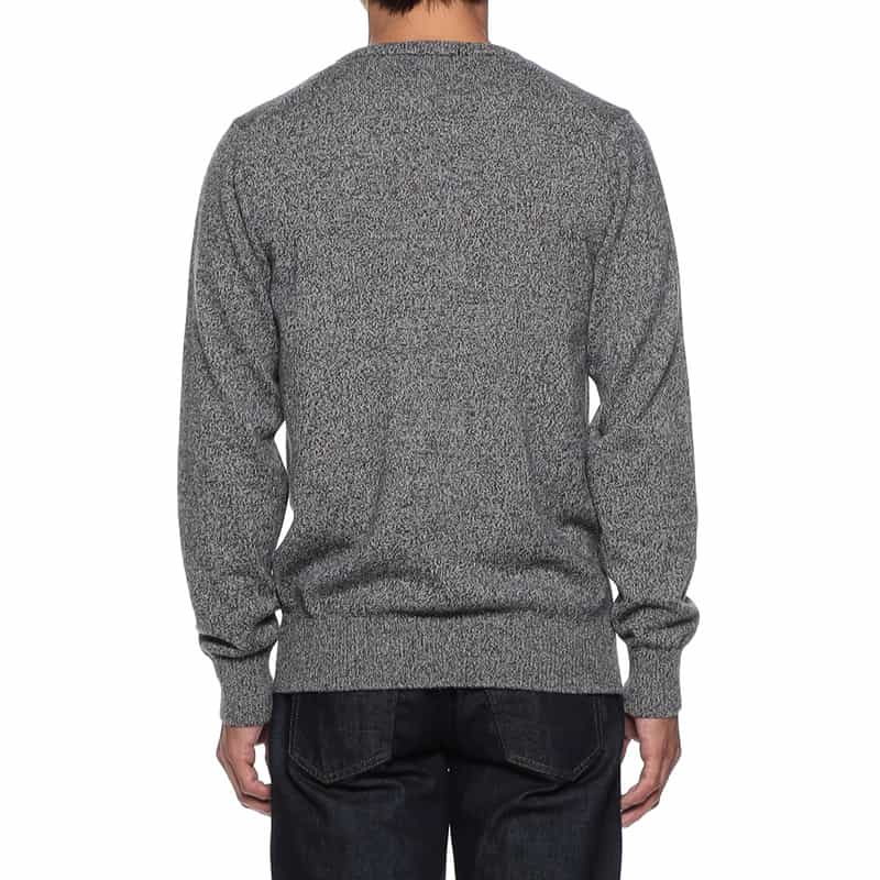 BARNEYS NEW YORK カシミヤニットプルオーバー NAVY