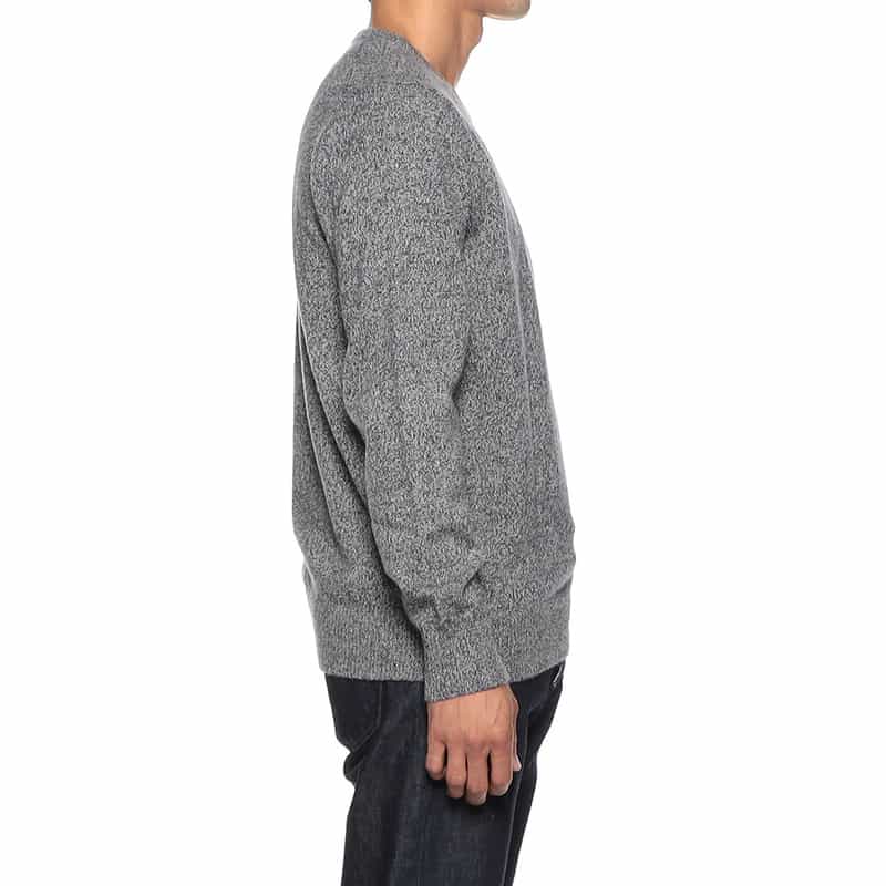 BARNEYS NEW YORK カシミヤニットプルオーバー NAVY