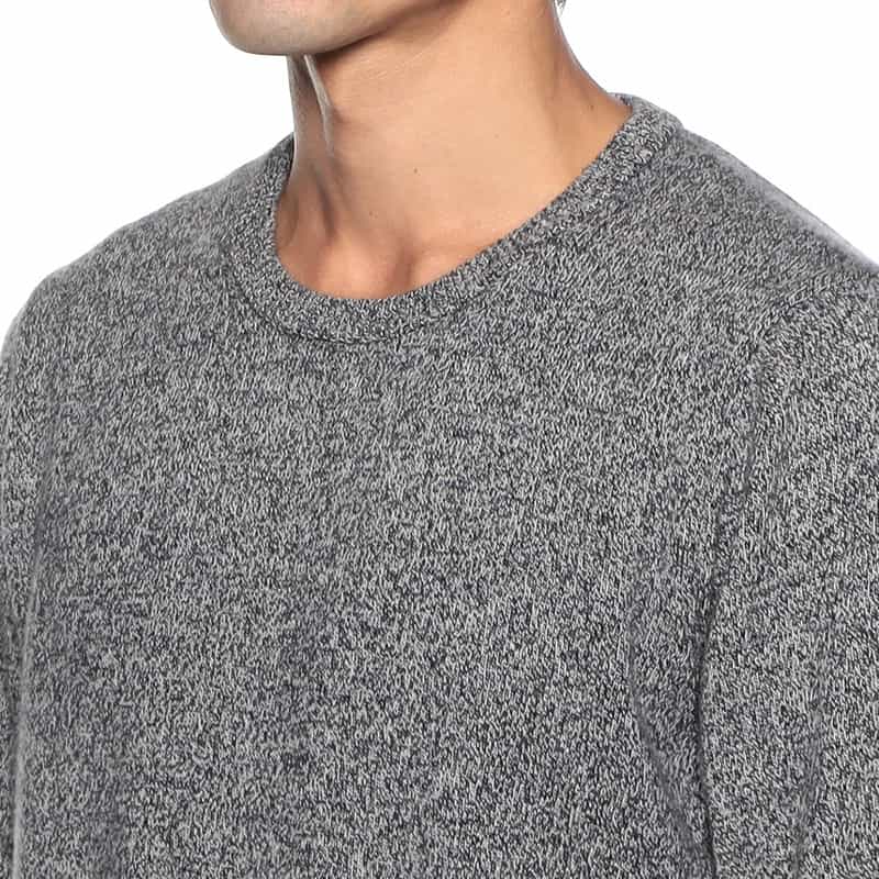 BARNEYS NEW YORK カシミヤニットプルオーバー NAVY