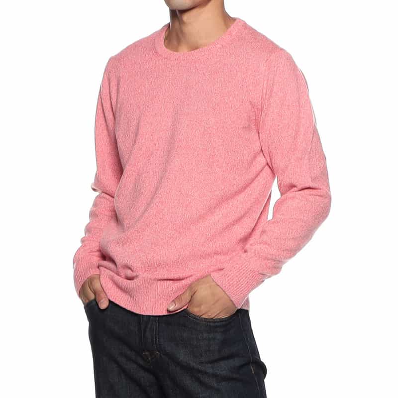 BARNEYS NEW YORK カシミヤニットプルオーバー PINK