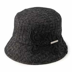 "AUTUMN" ツイードバスケットハット