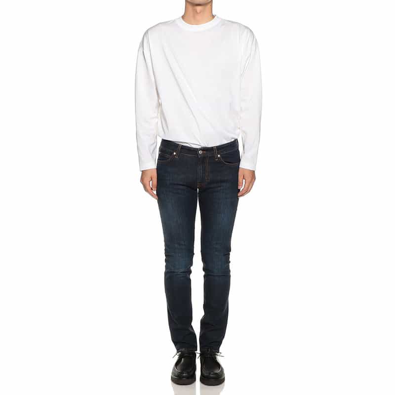 ROY ROGER’S ライトウォッシュデニムパンツ "LEONARDO" NAVY